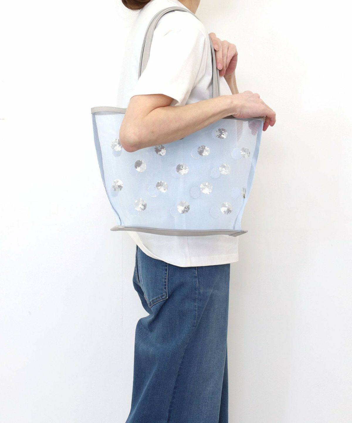 【COO SPECIAL WEEK】SMILEY Dot 亮片刺繡手提袋